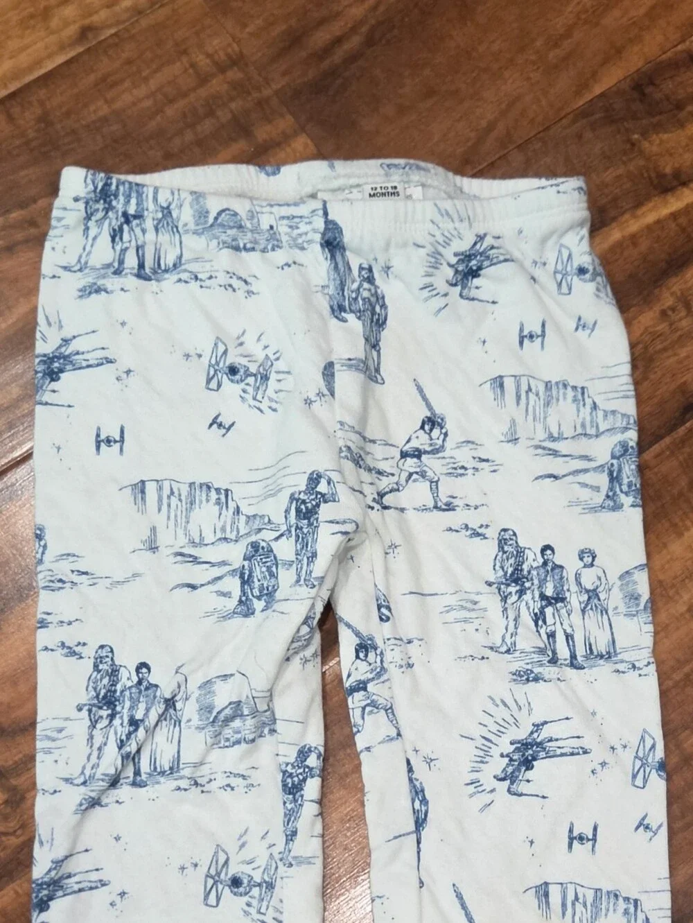 Janie and Jack x Disney EUC 12-18 Months Star Wars Bodysuit and Pants Set